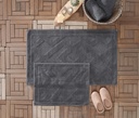 SET COVOARE BAIE - MILO (50X60 CM + 60X100 CM) - ANTRACIT