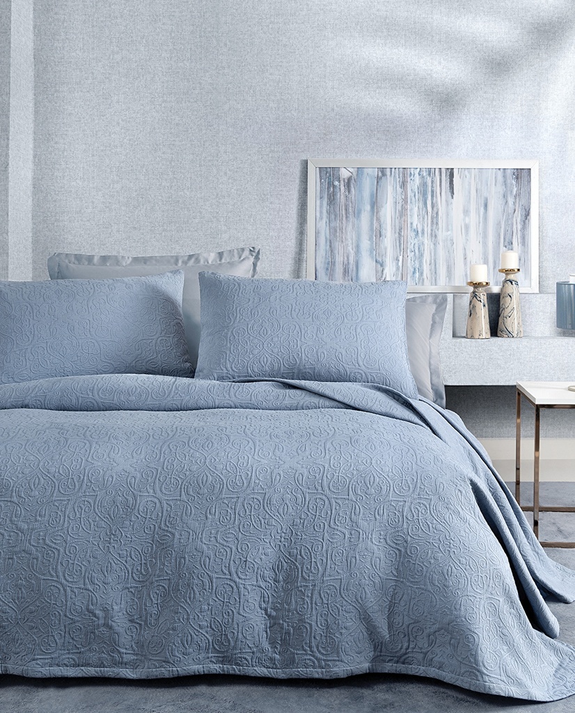 SET LENJERIE PAT - MATTE, DIMENSIUNE QUEEN - INDIGO