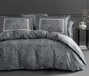 SET LENJERIE PAT - MERVIN SATEEN, DIMENSIUNE QUEEN - GRI
