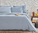 SET LENJERIE PAT - PLAIN RNF, DIMENSIUNE SINGLE - INDIGO