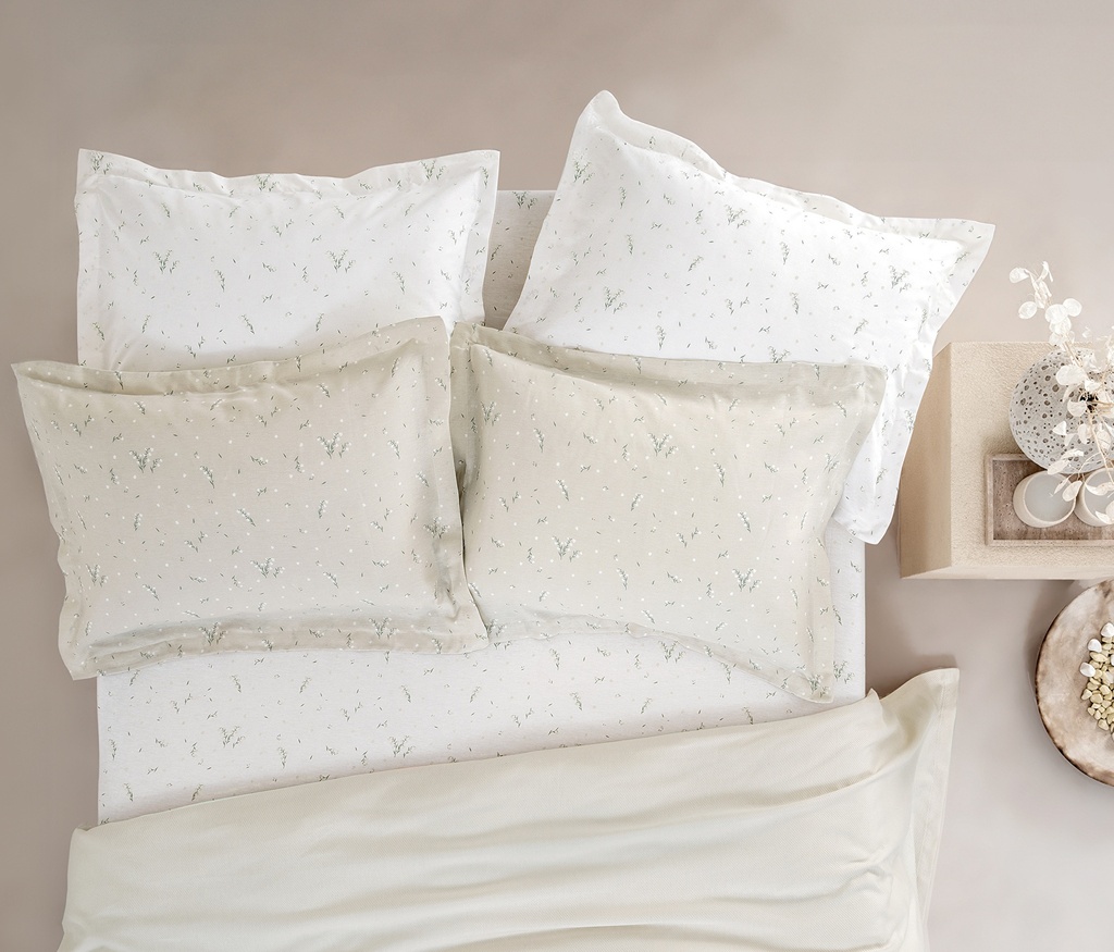 SET LENJERIE PAT - RAMONA BAMBOO, DIMNESIUNE SINGLE - BEJ