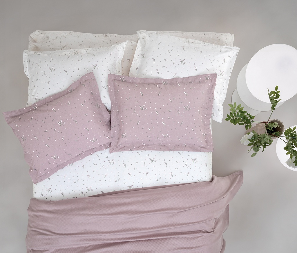 SET LENJERIE PAT - RAMONA BAMBOO, DIMNESIUNE SINGLE - MOV INCHIS