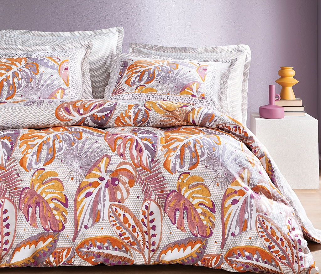 SET LENJERIE PAT - SONIA SATEEN, DIMENDIUNE QUEEN - MOV DESCHIS