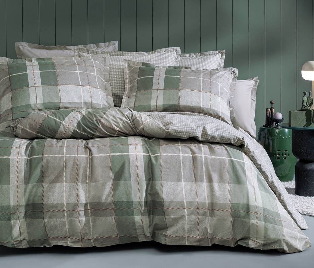 SET LENJERIE PAT - TANCY RNF, DIMENSIUNE QUEEN - VERDE SALVIE