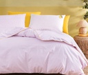 SET LENJERIE PAT - TERRI STRIPED RANFORCE, DIMENSIUNE QUEEN - MOV DESCHIS