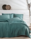 SET LENJERIE PAT DIN BUMBAC - LIYA, DIMNESIUNE SINGLE - VERDE