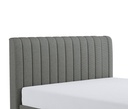 Tăblie pat Somni 200 cm – Gri