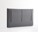 Tăblie pat Tesla Power 160 cm – Gri