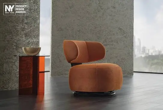 Fotoliu SOHO SWIVEL ARMCHAIR BRICK RED