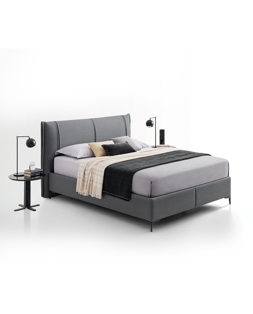 Pat complet Lisbon & Tesla Power 160x200 cm – Gri