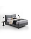 Pat complet Lisbon & Tesla Power 160x200 cm – Gri