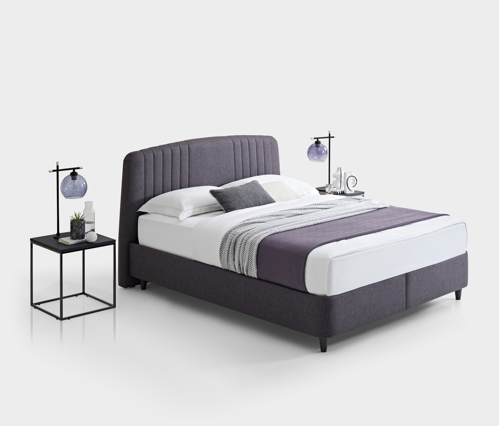 Pat complet Canto & Silver 100x200 cm – Antracit