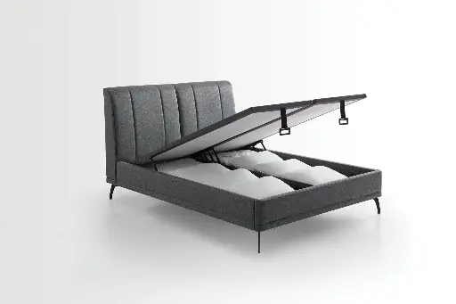 [55552008540001] BAZA PAT - BLACK ICE 160X200 4721 GK:37001 - NEGRU