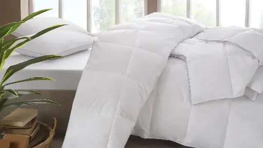 [50502000000342] PILOTA DIN PUF DE GASCA - DELUXE, DIMENSIUNE QUEEN, 150 GR (70% PUF)